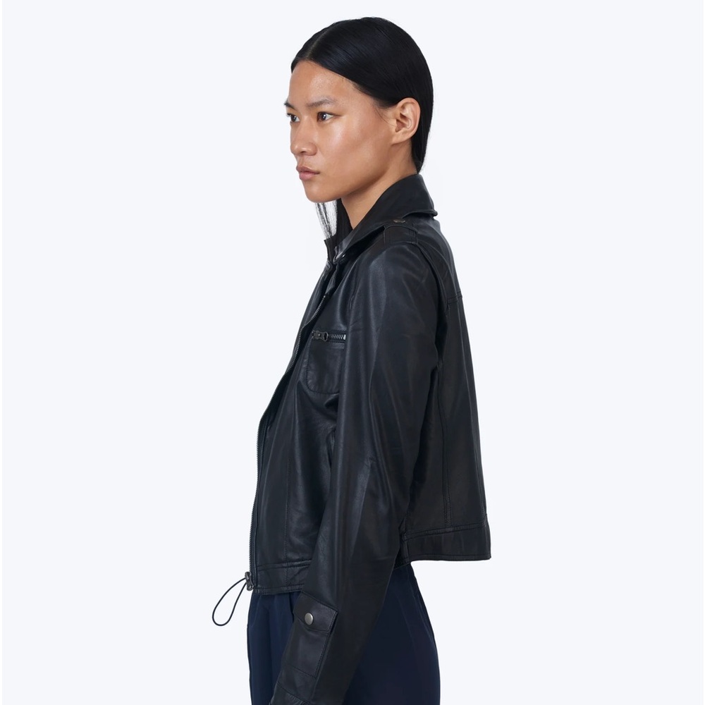 Jakett NYC Josey leather jacket black